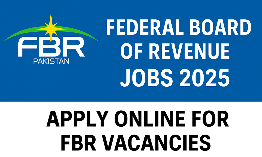 Federal Board of Revenue Jobs 2025
