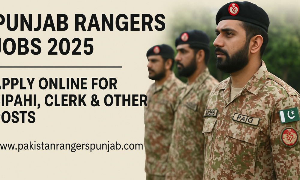 Punjab Rangers Jobs 2025
