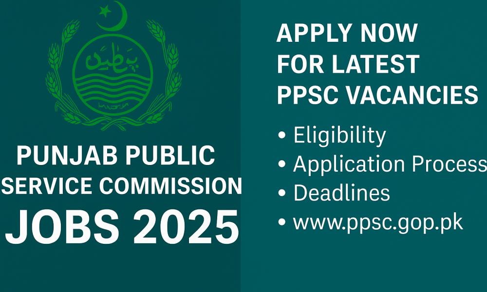 Punjab Public Service Commission Jobs 2025